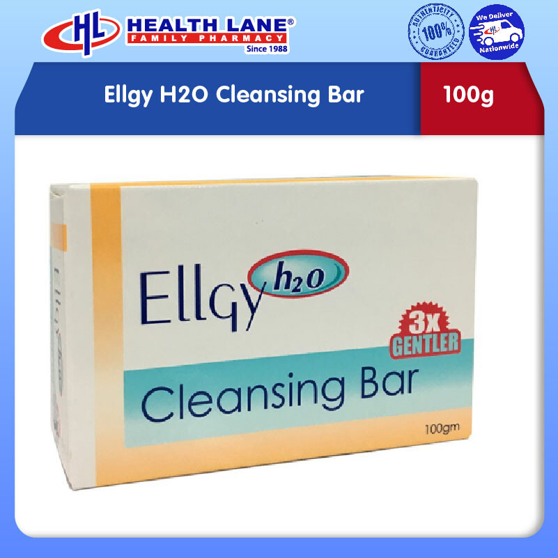 Ellgy H2O Cleansing Bar 100g